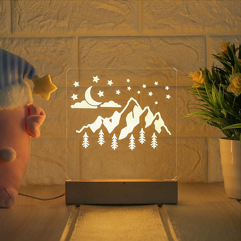 Personalized Kids Room Night Light