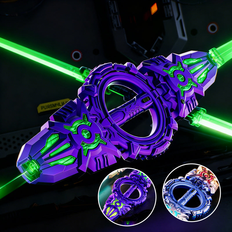Fire Spin Sword Double-Edged Lightsaber