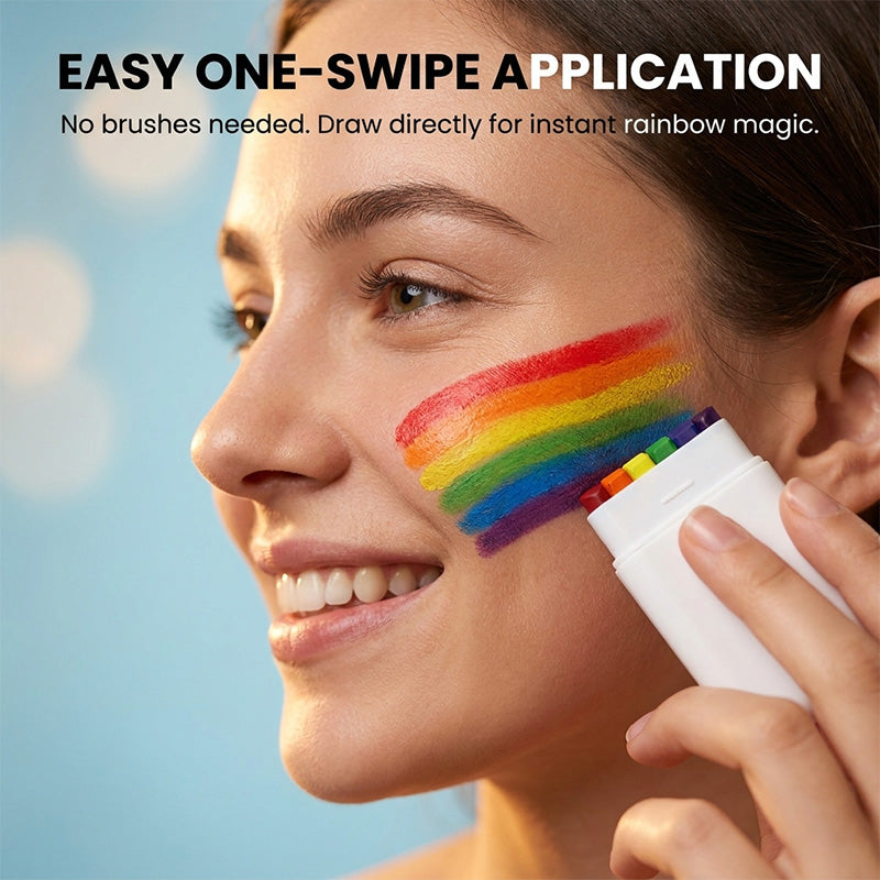 Rainbow Face Painting Pen