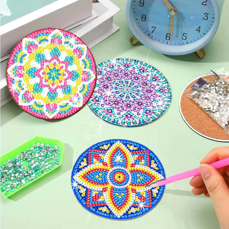 Mandala Diamond Painting Coasters Kits