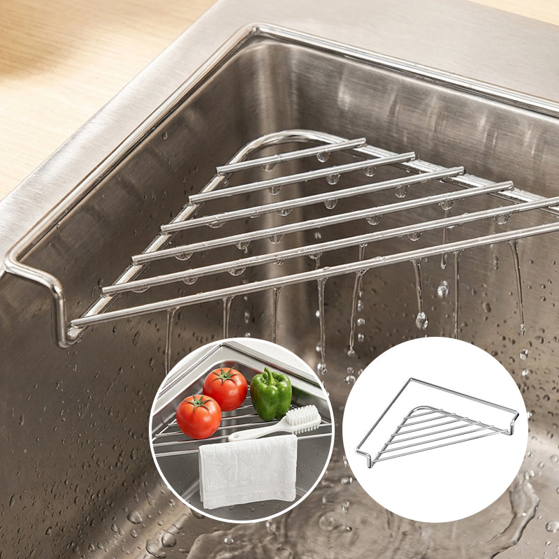 Triangular Stainless Steel Draining Rack