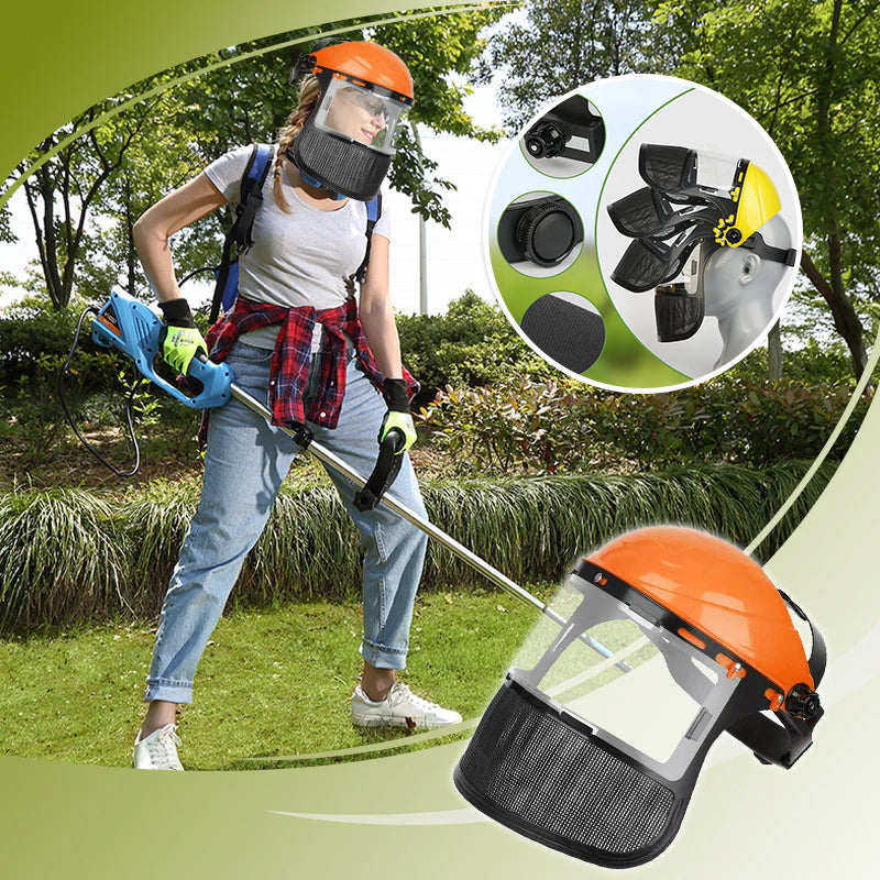 Clear Vision Face Cover for Construction Work