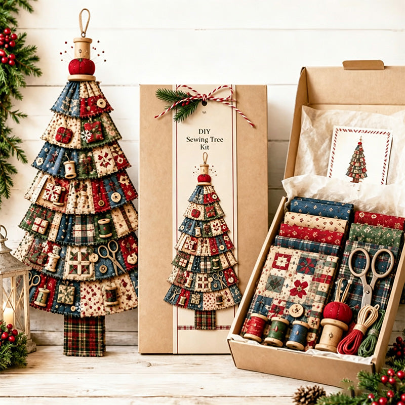 DIY Christmas Tree Door Hanging Kit