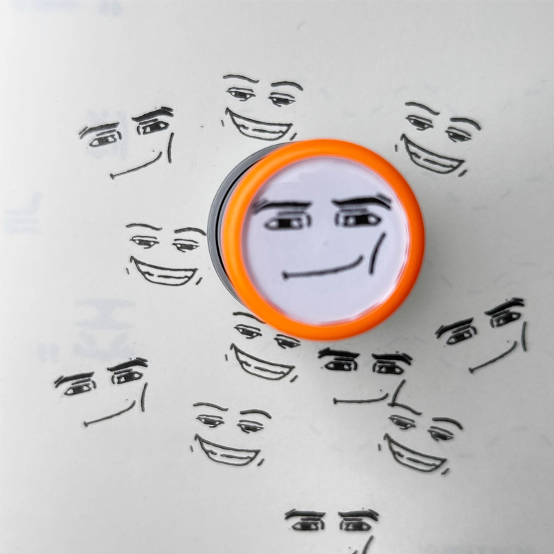 Game Characters Funny Expressions Stamp