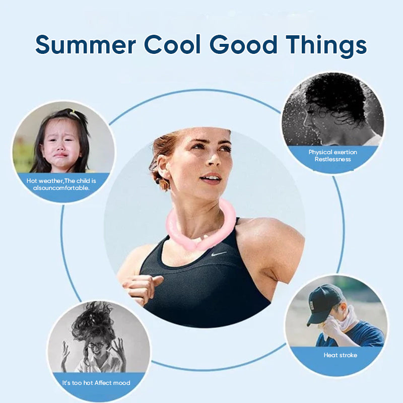 Wearable Cooling Neck Wraps for Summer Heat