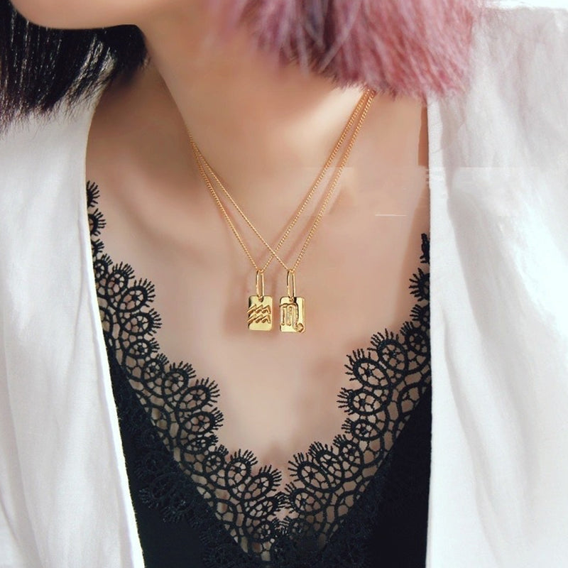 Zodiac Symbol Necklace