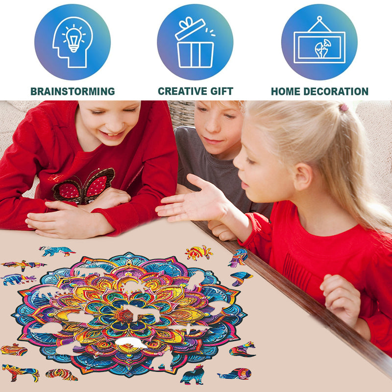 Laser Cut Wooden Puzzles in Unique Shapes