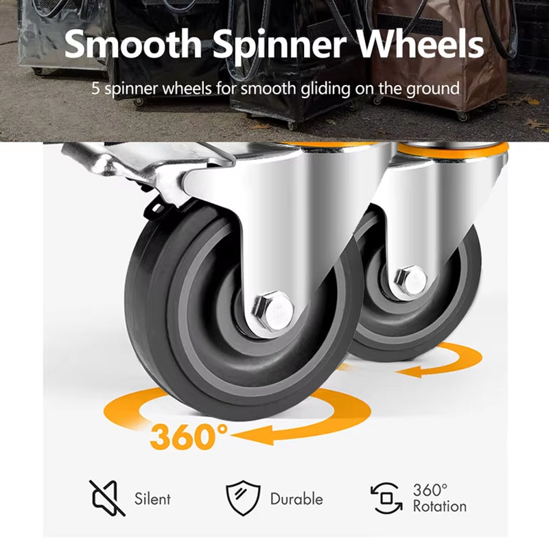 Portable Supermarket Shopping Cart