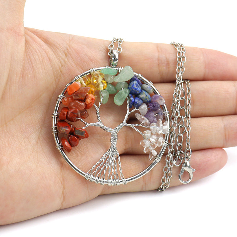 Colorful Tree Of Life Necklace