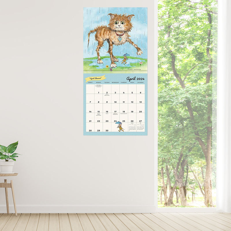 Cats Monthly Wall Calendar