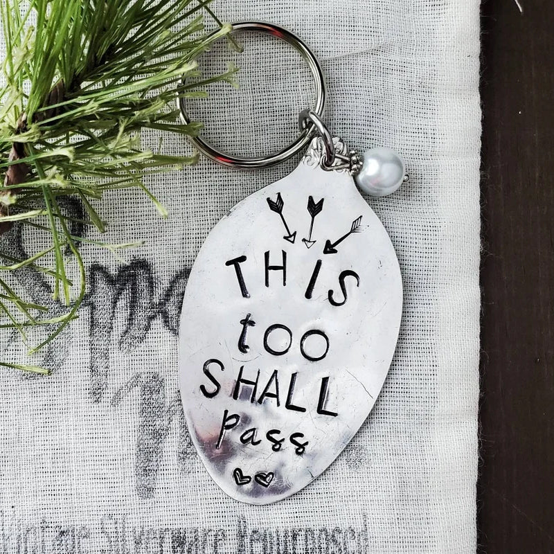 💝Emotional Support Spoon keychain