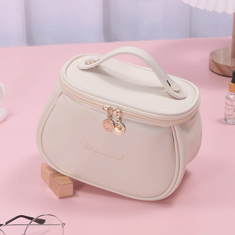 PU Leather Travel Makeup Bag