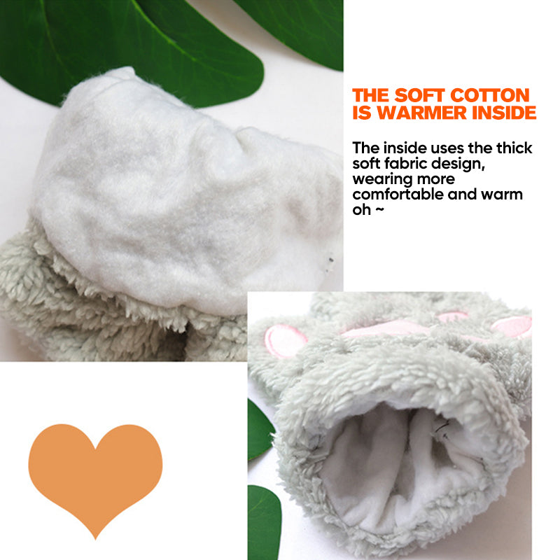 Half Finger Cat Claw Gloves