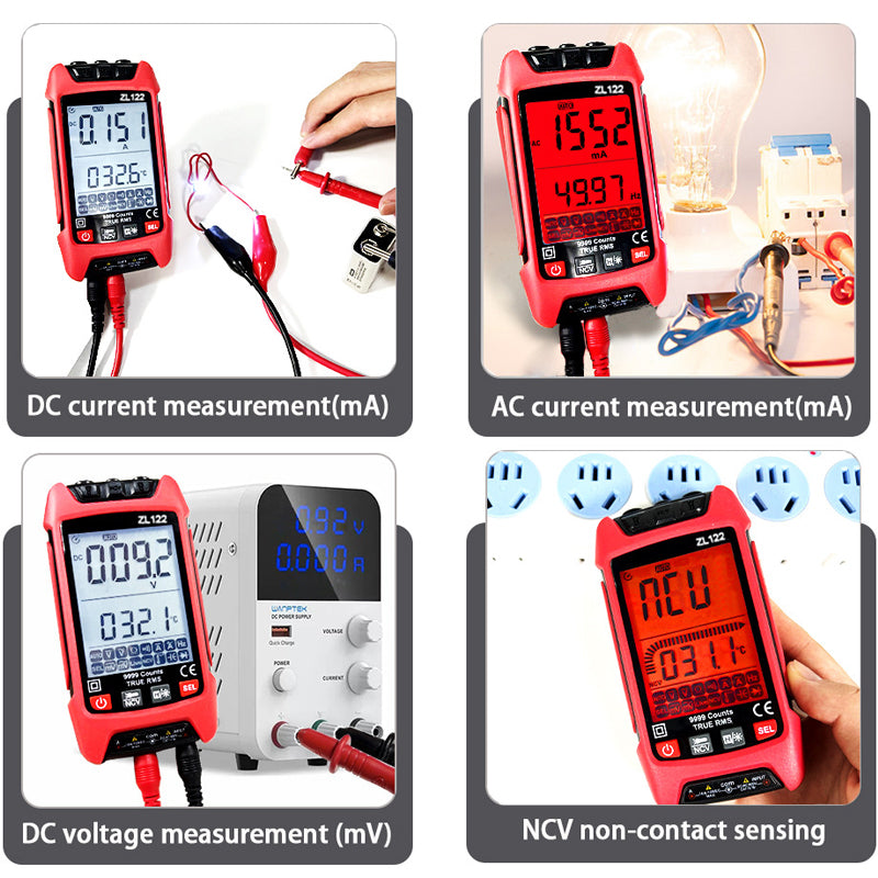 Anti-Burning Automatic Digital Display Small Universal Meter