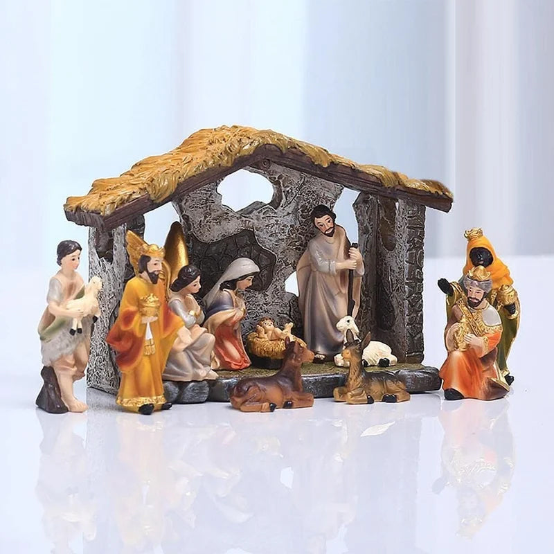 Nativity Manger Scene Figurines Set