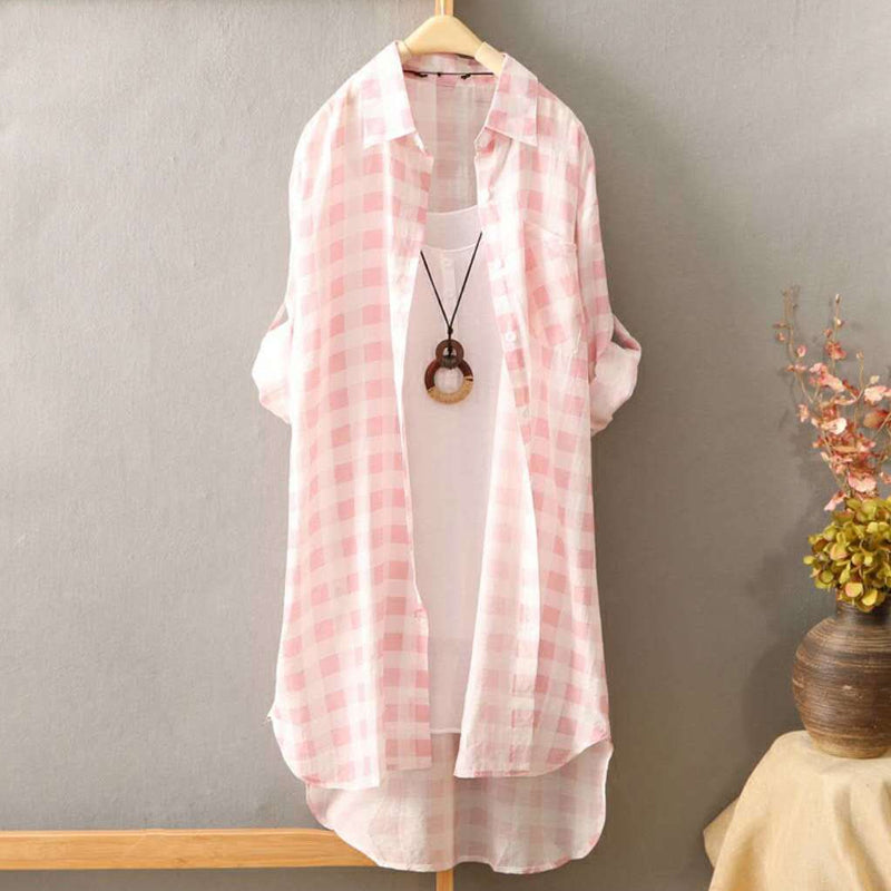 Plaid Sun Protection Shirt