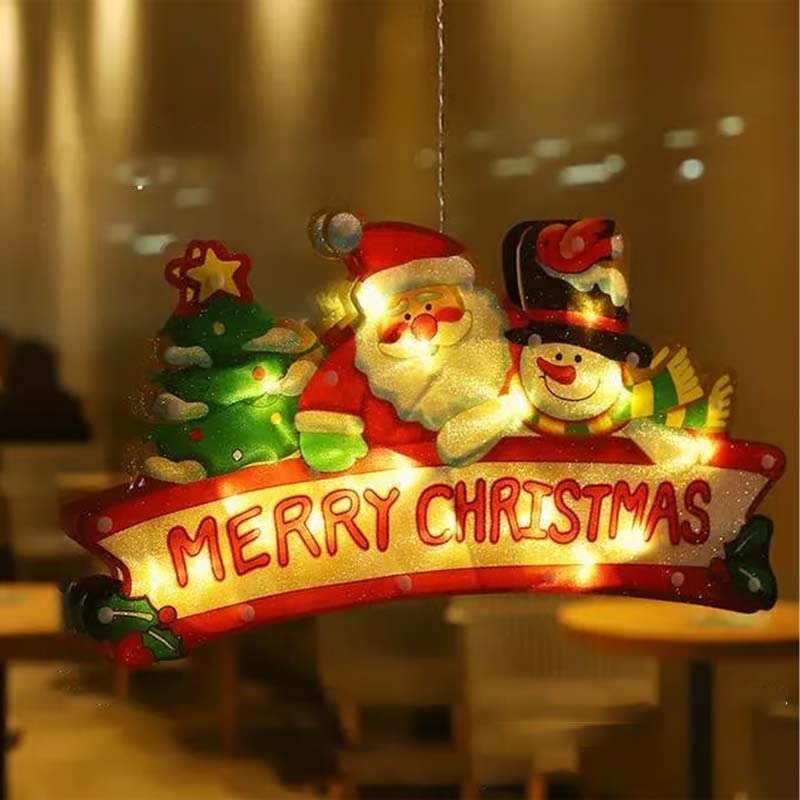 Christmas Window Suction Cup Lights