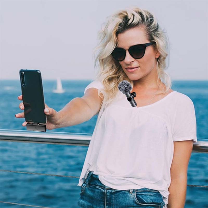 Wireless Mini Lavalier Microphone