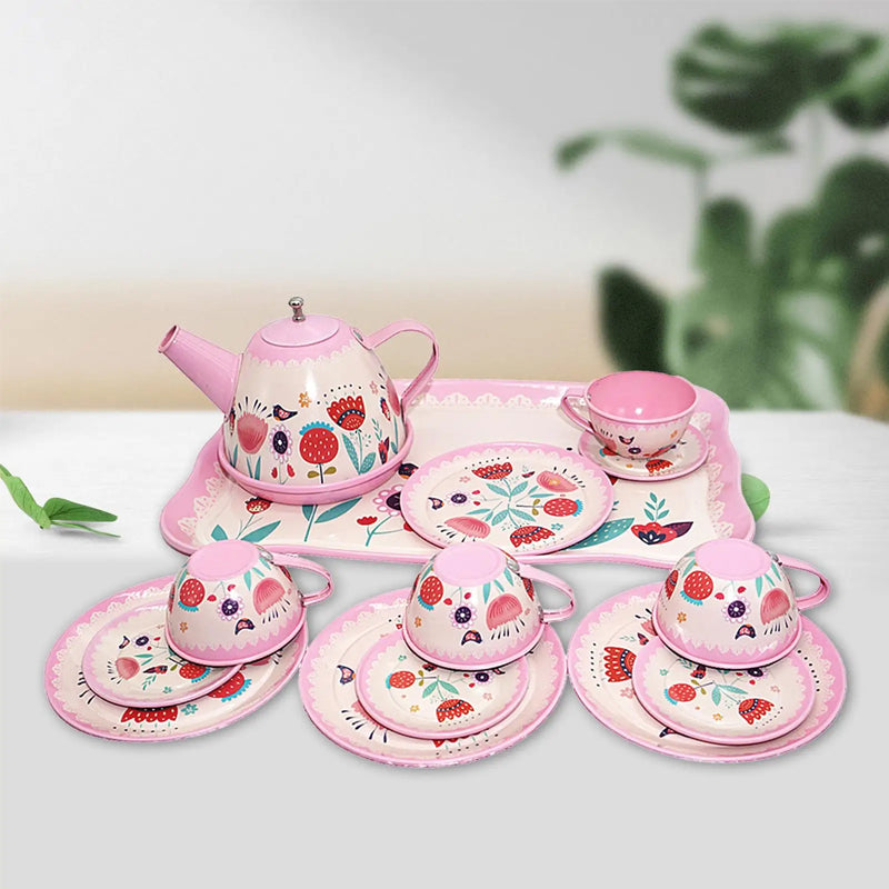 Tinplate Tea Set Toys