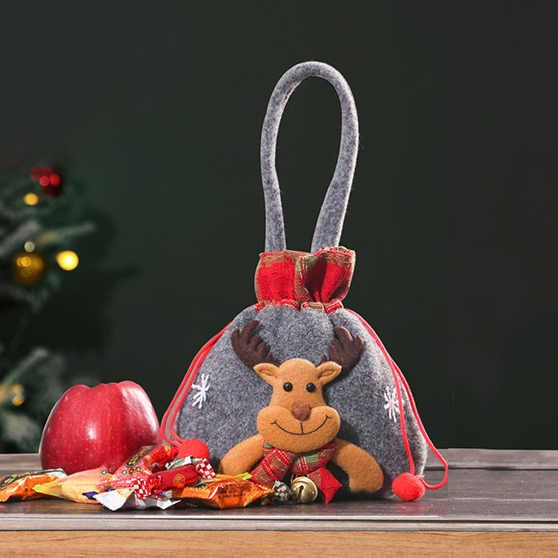 Christmas Decoration Apple Bag
