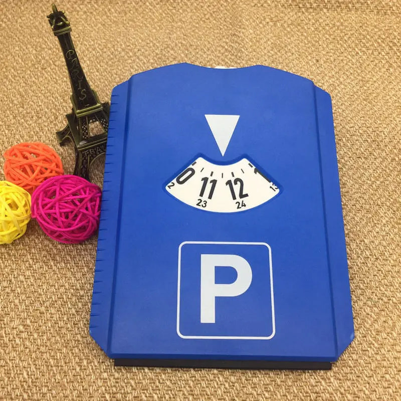 Parking Timer With Ice Scraper