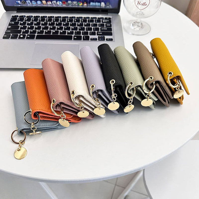 Multicolor Zipper Coin Purse