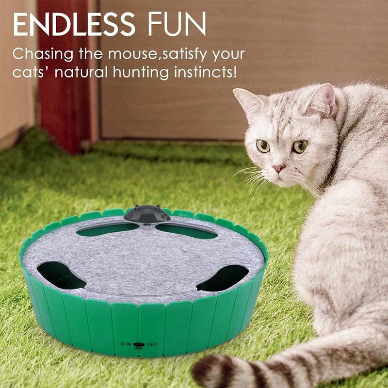 Electric Running Mouse Cat Toy
