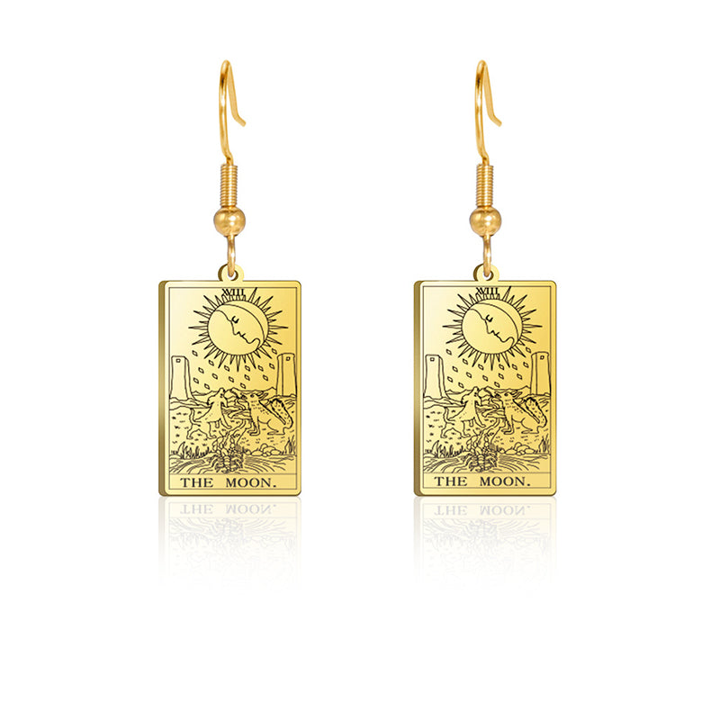 Tarot Card Earrings