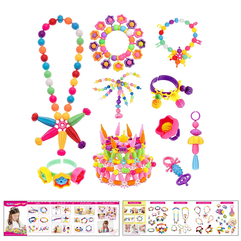 Kids DIY Jewelry Making Beads Kit