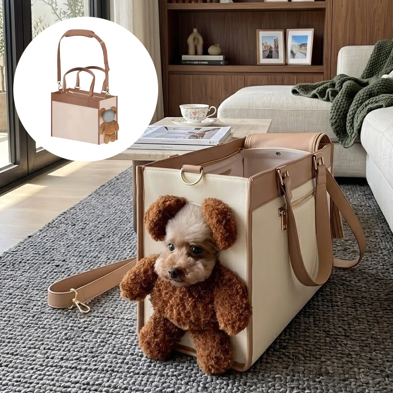 Soft Pet Travel Tote with Peek Window