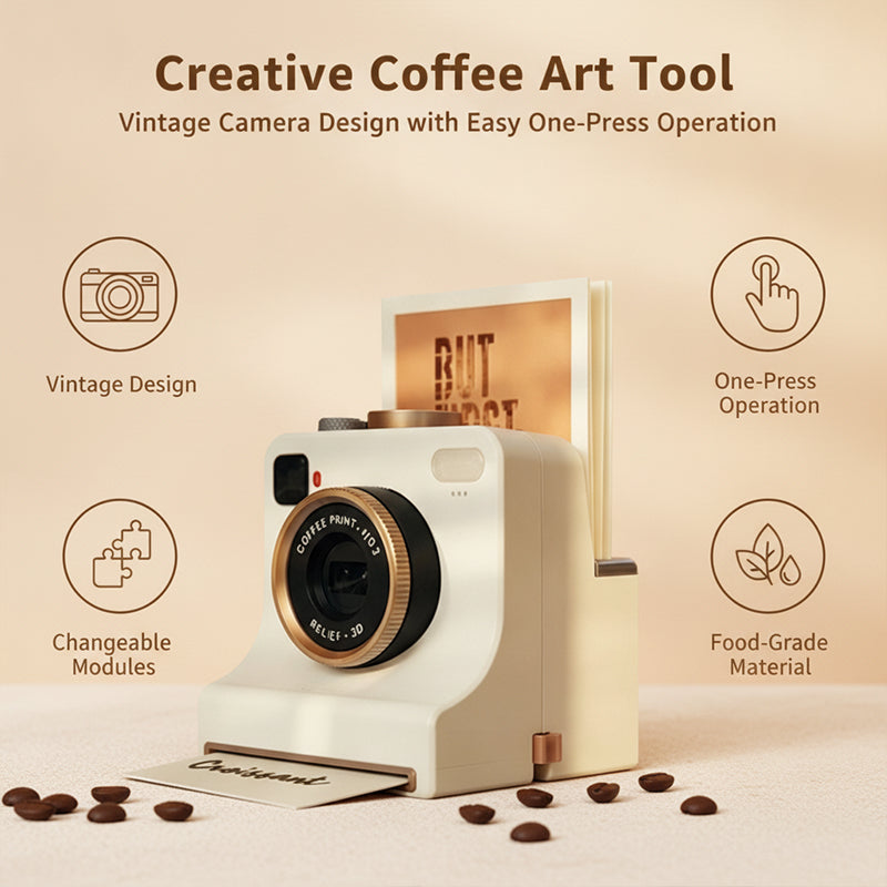 Instant Latte Art Camera