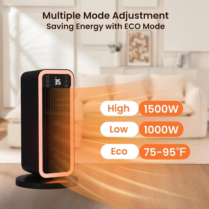 Smart Temperature-Controlled Heater Fan