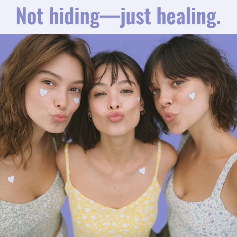 Colourful Hydrocolloid Acne Patches
