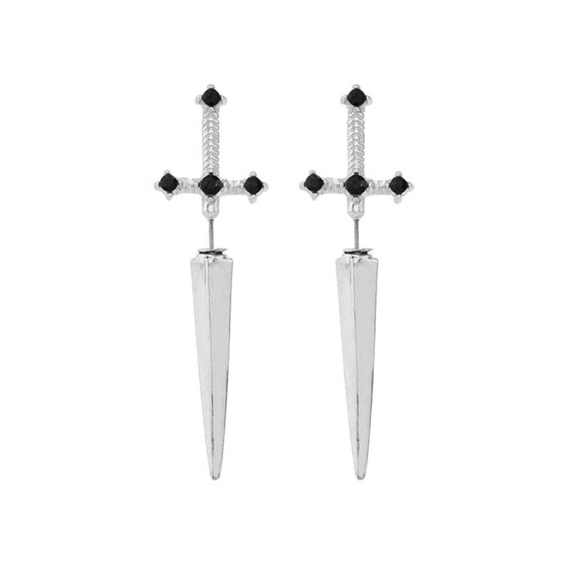 GOTHIC SWORD EARRINGS