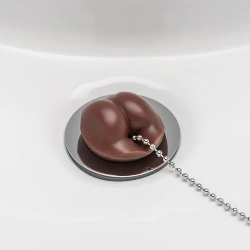 Funny Butt Beads Sink Plug
