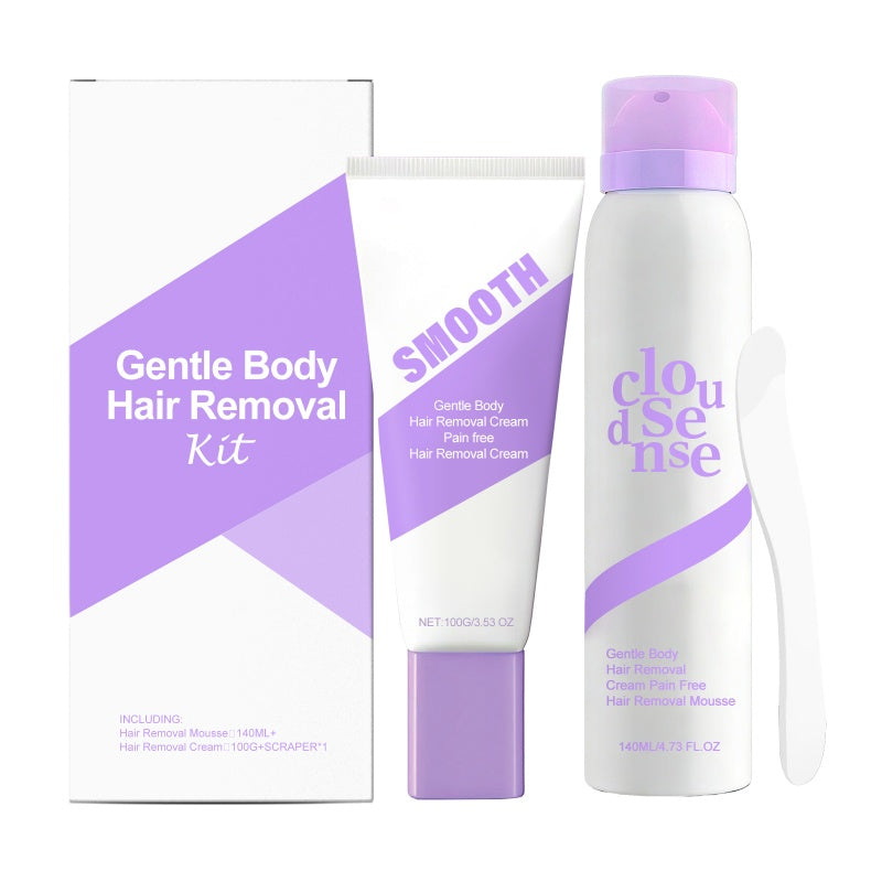 Gentle Body Hair Removal Kit