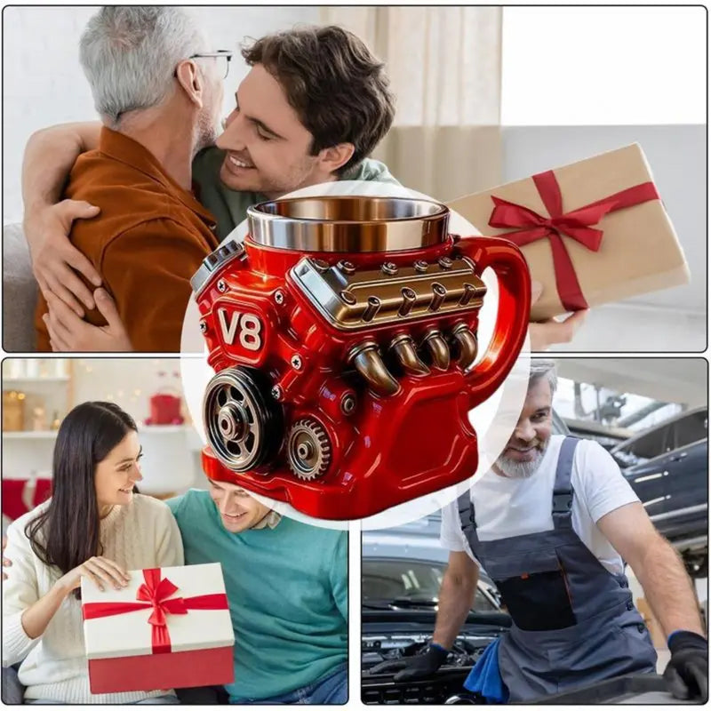 Ultimate V8 Engine Coffee Mug
