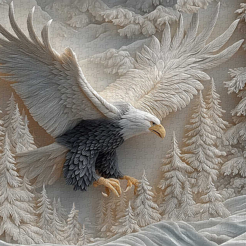 The Carved Eagle Jigsaw Puzzle