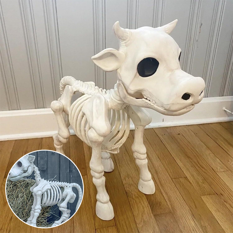 Cow Skeleton Halloween Decoration