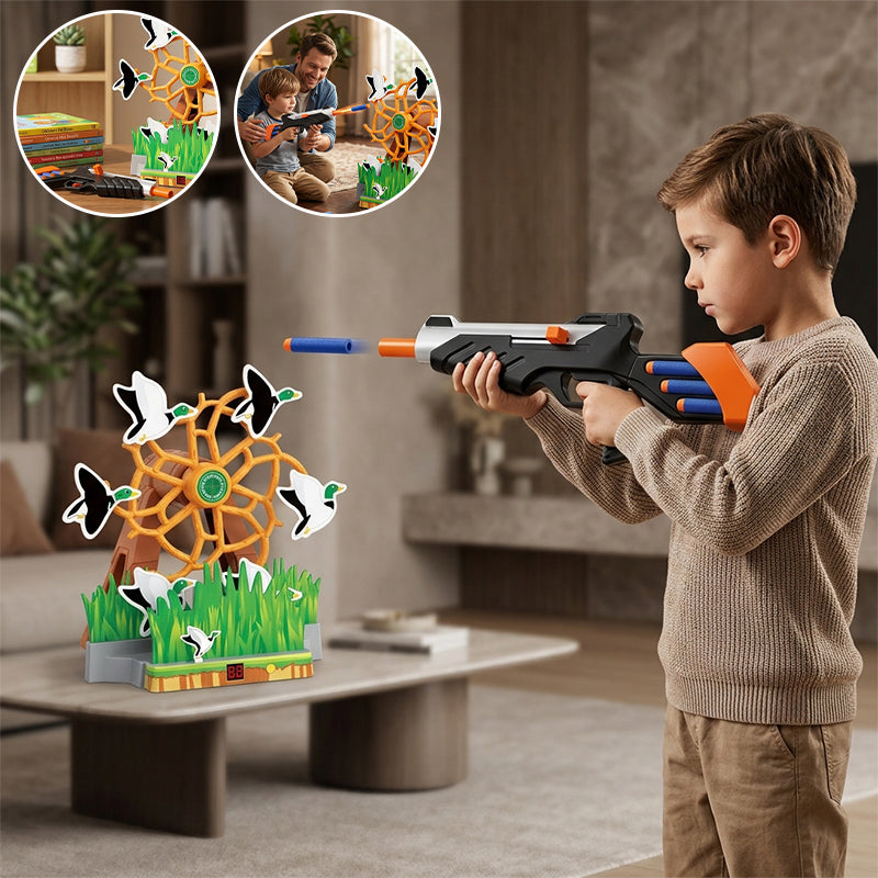 Rotating Goose Shooting Toy