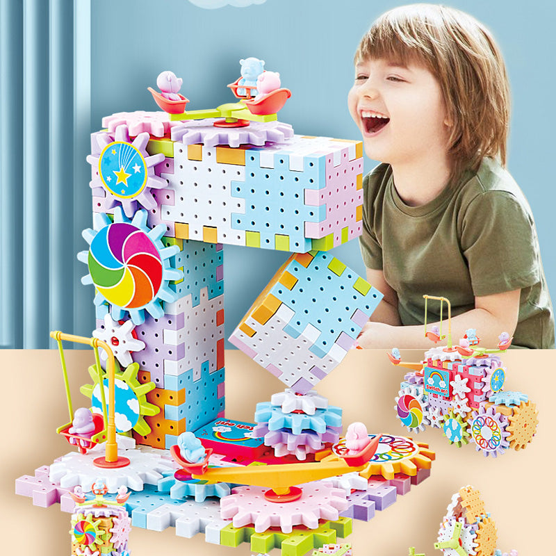 Kids Variety Electric Building Blocks Paradise