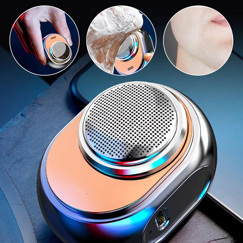 Mini Steel Cannon Portable Electric Shaver