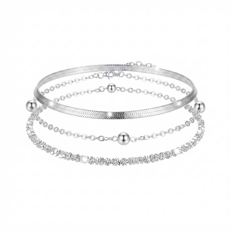 Sterling Silver Ankle Bracelets