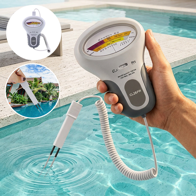 PH & Cl2 Chlorine Tester