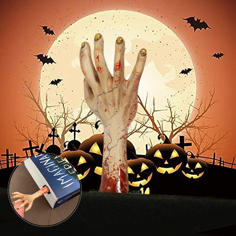 Halloween Ornaments Scary Hand Bookmark