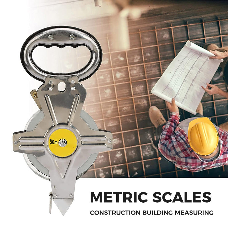 Portable Metric Steel Frame Ruler