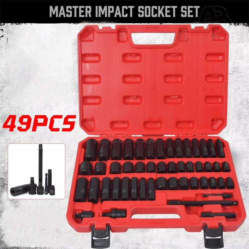 Pneumatic Socket Set (49 PCS)