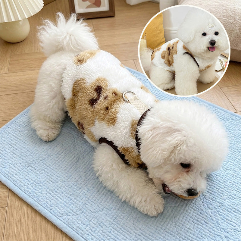 Pet Plush Pull-Tab Vest