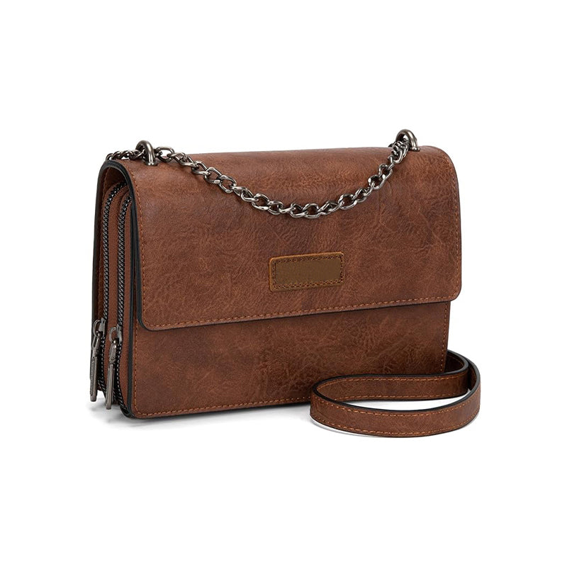 Double-layer flip cover bag
