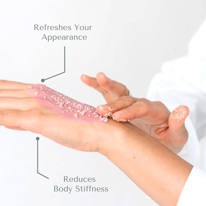 Exfoliating and moisturizing scrub